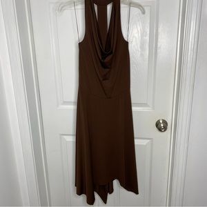 Brown party dress
